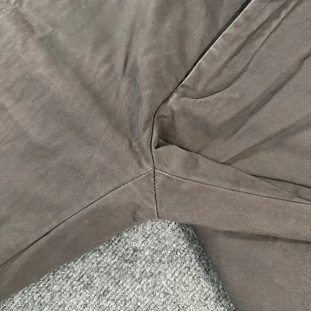 Banana Republic Mens Emerson Chino Pants Muted Tone Brown Preppy Cotton 32x32